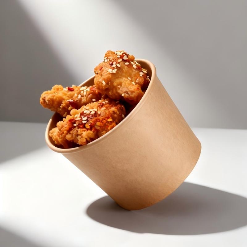 L'utilisation et la réflexion sur les bols en papier jetables à emporter